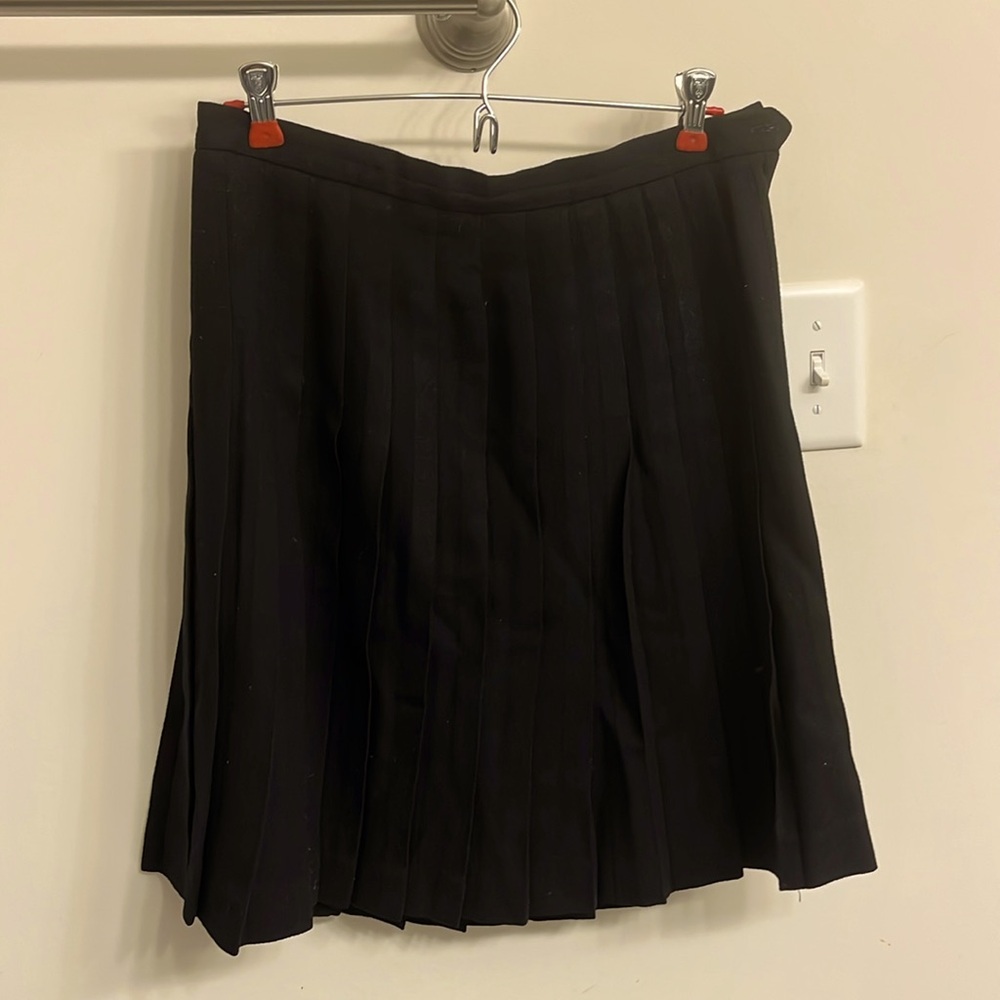 Paul Stanley wool skirt.